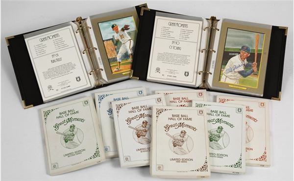 Baseball Autographs - Perez Steele Greatest Moments Collection of (108) With 35 Signed