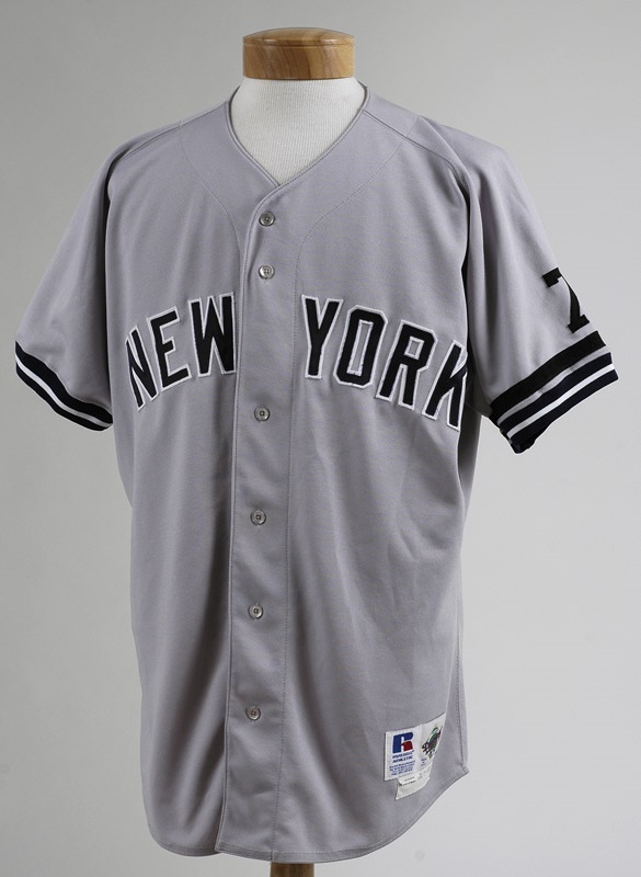 NY Yankees, Giants & Mets - 1995 Don Mattingly Game Worn New York Yankees Jersey