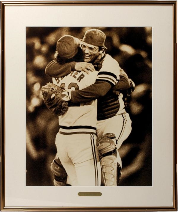 1982 World Series Victory Celebration Photo From Busch Stadium