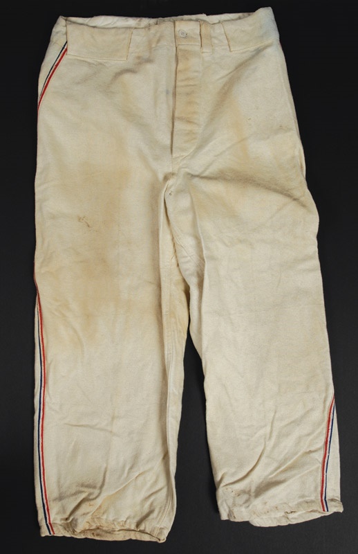 - Circa 1943 Otto Graham Game Worn Northwestern Baseball Pants