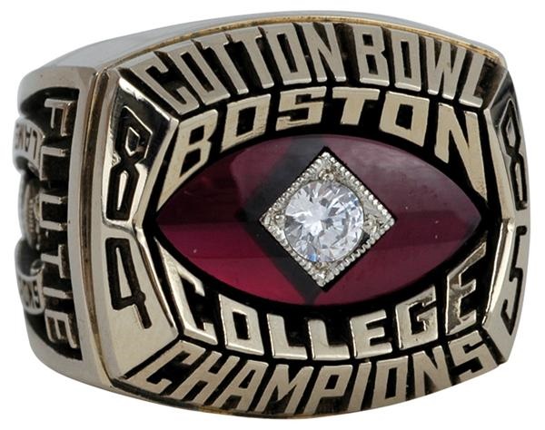 - 1984-85 Doug Flutie Boston College Football Championship Ring