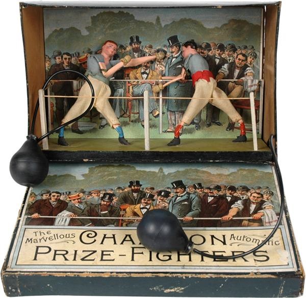 Circa 1890 Lithographed Boxing Game