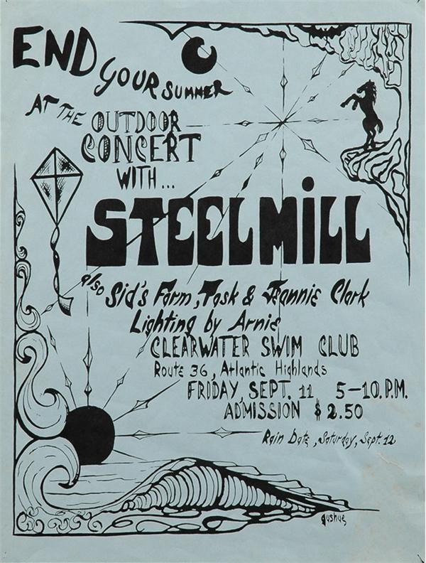 1970 Steelmill Clearwater Swim Club Poster