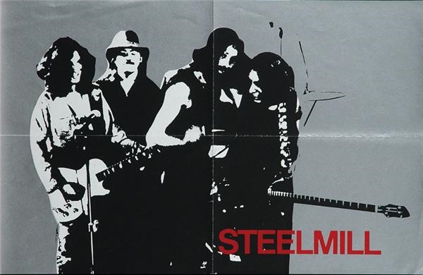 Circa 1970 Steelmill Stock Concert Poster