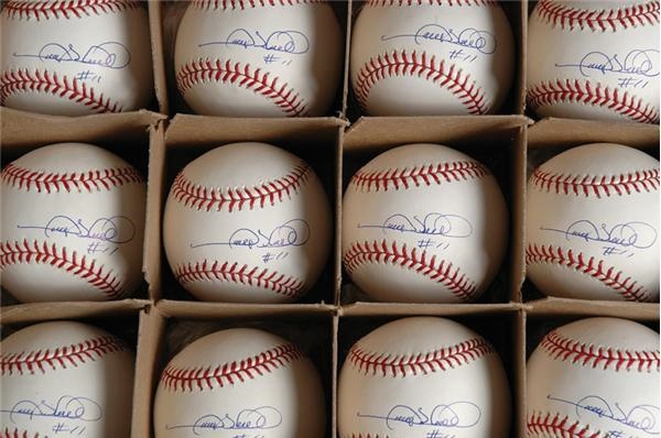 NY Yankees, Giants & Mets - Gary Sheffield Single Signed Baseball Collection (48)