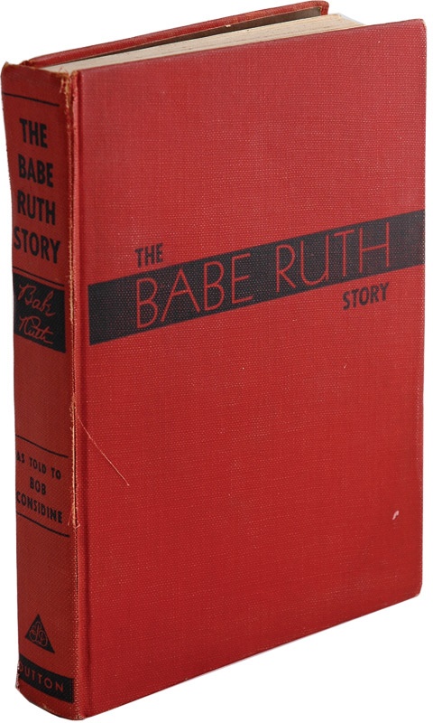- Babe Ruth Signed Book