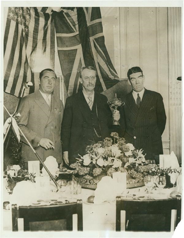 - 1929 Ryder Cup with Ryder, Duncan and Hagen