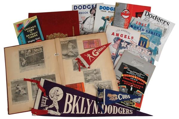 Adolph Fischl Baseball Memorabilia Collection