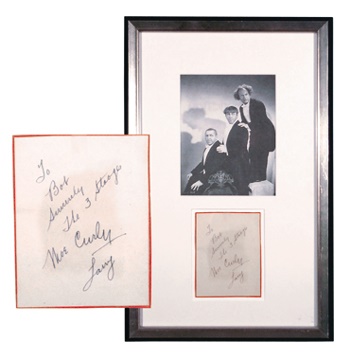 - The Three Stooges Autographs (14x22")