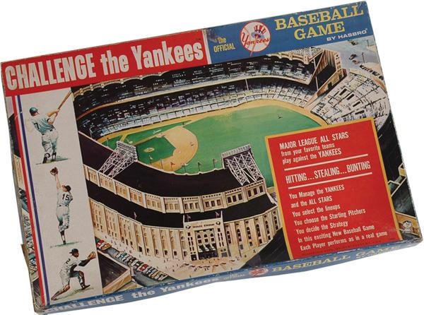 NY Yankees, Giants & Mets - Challenge of The Yankees Game Complete with Player Cards