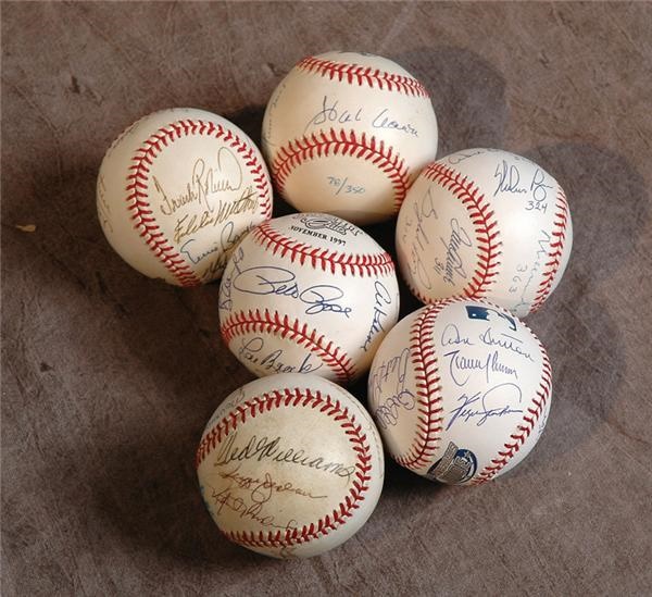 Baseball Autographs - Milestone Baseball Collection (6)