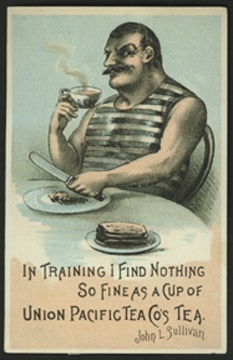 Muhammad Ali & Boxing - 1890's John L. Sullivan Trade Card