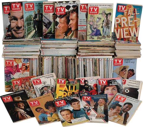 - Collection of TV Guides (154)