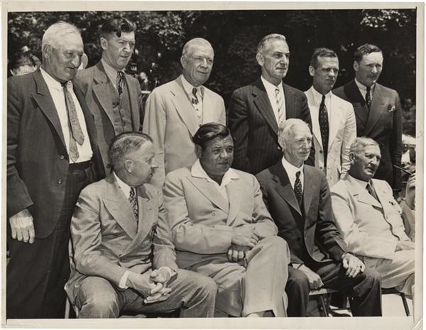 Collection of A New York Gentleman - 1939 Hall Of Fame Induction Photograph (7x9&quot;)