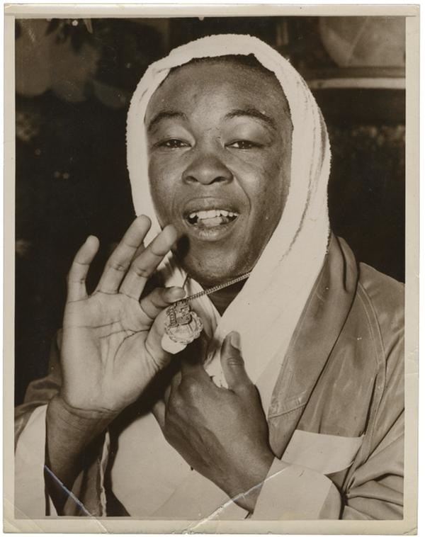 Muhammad Ali & Boxing - 1950's Original Boxing Wire Photos (160)