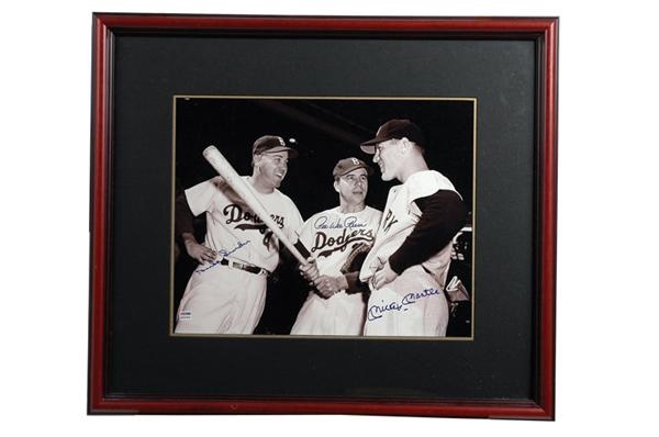 Baseball Autographs - 500 HR Baseball &amp; Signed Baseball Photographs (3)