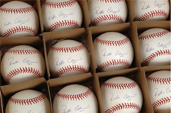 NY Yankees, Giants & Mets - Robinson Cano Single Signed Baseballs (100)