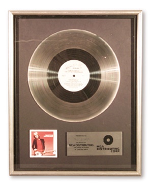 Americana Awards - Tom Petty & The Heartbreakers Platinum Award (17x21")