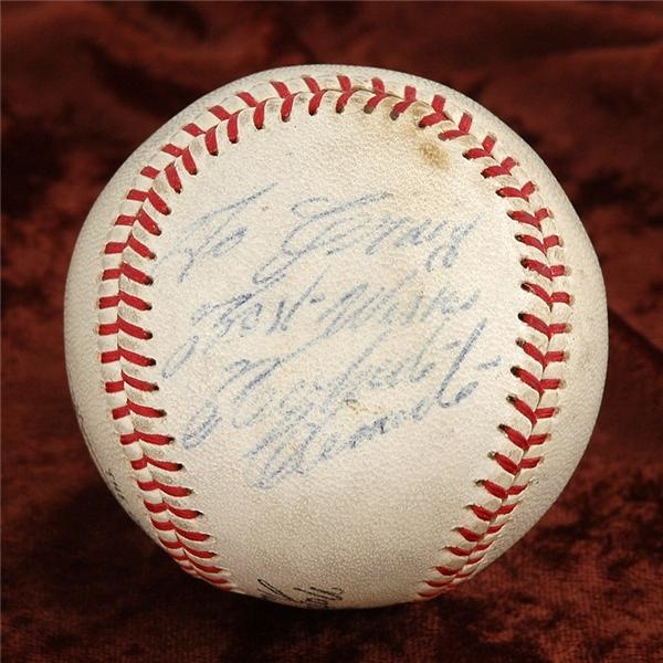 Clemente and Pittsburgh Pirates - Roberto Clemente Single Signed Ball