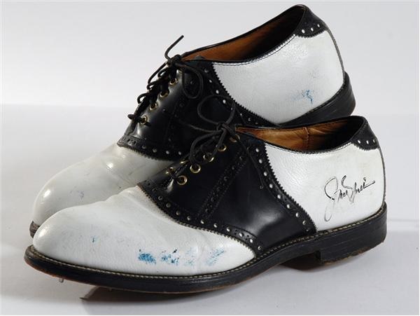 - Jack Nicklaus Signed Tournament Used Golf Shoes