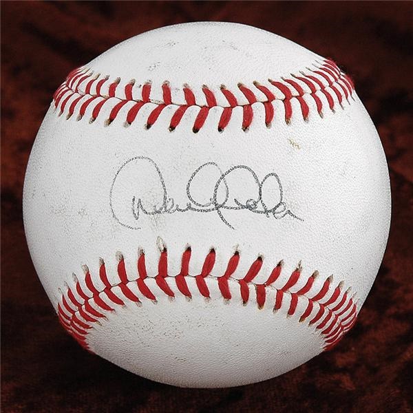 NY Yankees, Giants & Mets - Derek Jeter Single Signed Ball While He Was In The Minor Leagues