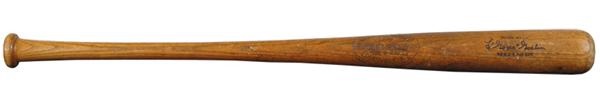 Baseball Equipment - Goose Goslin Game Used Bat