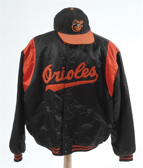 Baseball Equipment - 1960&#39;s Baltimore Orioles Game Worn Jacket and Cap