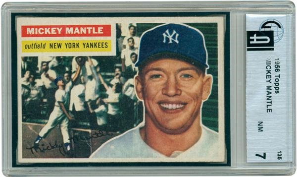 1956 Topps Set With (35 PSA Graded Cards)
