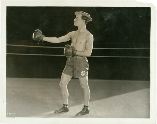 - Boxer Buster Keaton in <i>The Battling Butler</i> (1926)