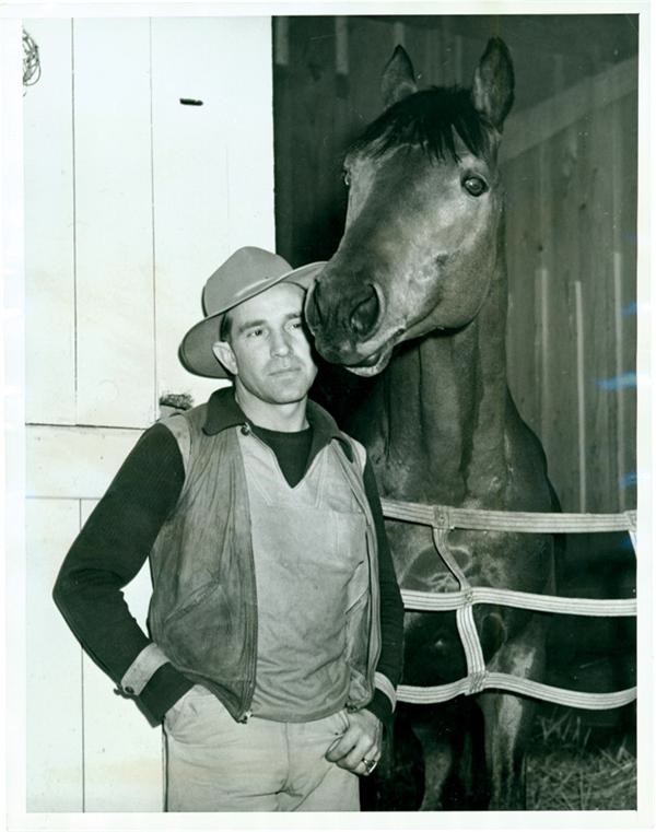 - Seabiscuit with Georgie Woolf (1939)
