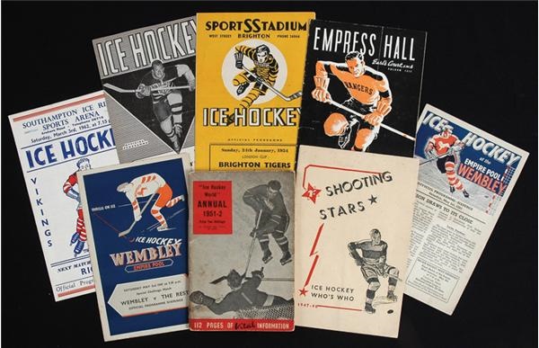 English Hockey Program Collection (66)