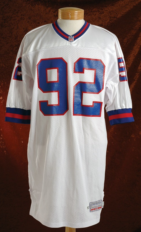 Michael Strahan 1993 Rookie New York Giants Game Worn Jersey