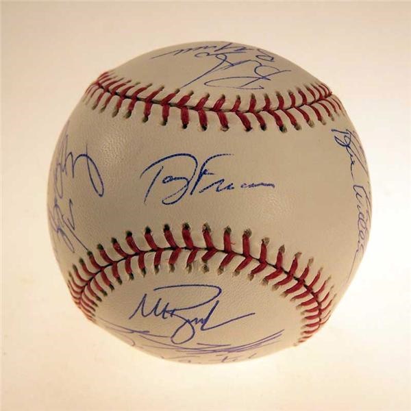 - 2004 World Champion Boston Red Sox Team Signed Baseball