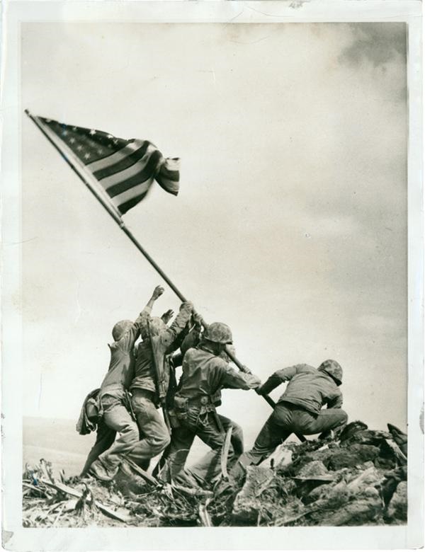- Raising the Flag on Iwo Jima by Joe Rosenthal