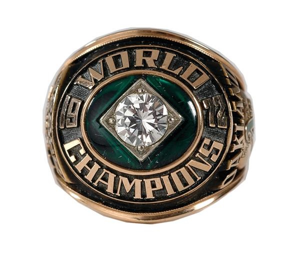 - Joe Romo's 1972 Oakland A's World Championship Ring