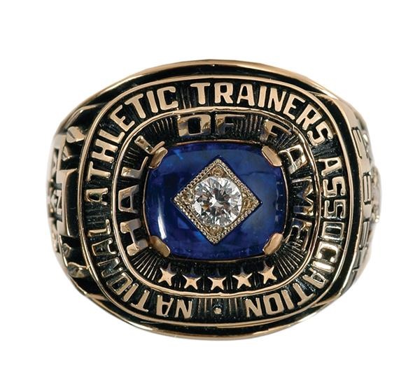 - Joe Romo's NATA Hall of Fame Ring