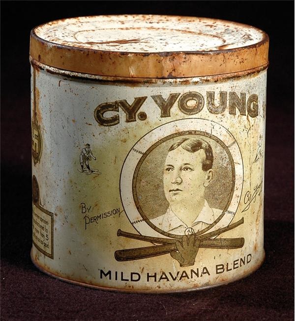 - Cy Young Tobacco Tin