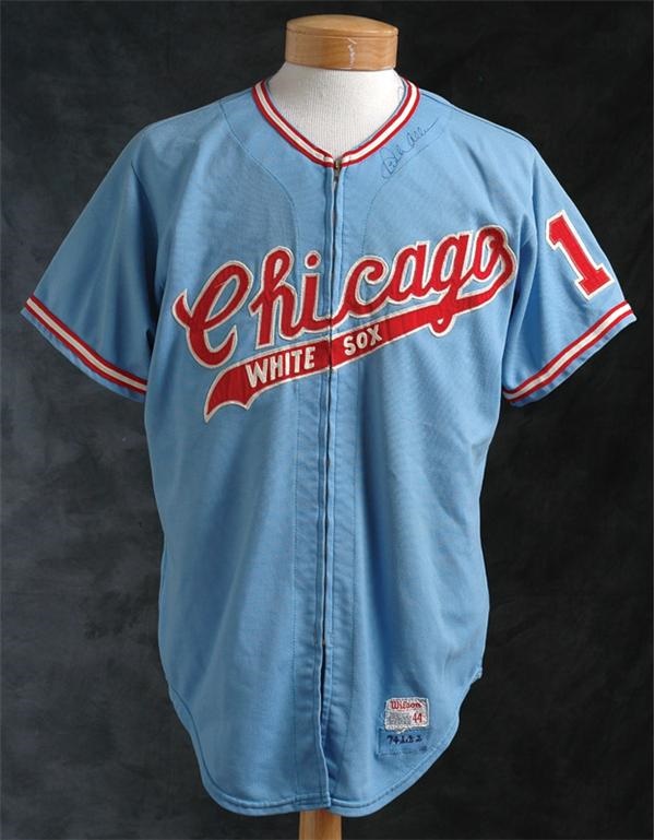 - 1974 Richie Allen Chicago White Sox Game Worn Jersey