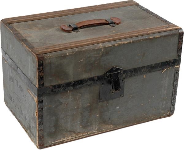 - 1870's 7th U.S. Cavalry Military Trunk with Contents
