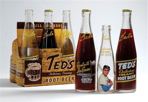 - Ted's Root Beer Case with Bottles