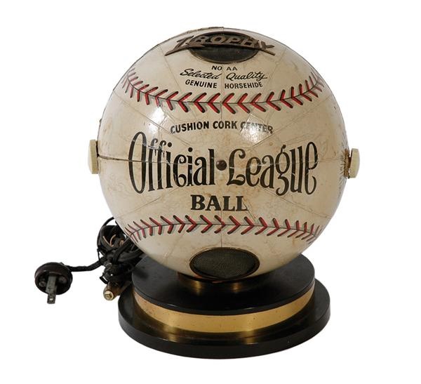 - 1930s Baseball "Trophy" Radio