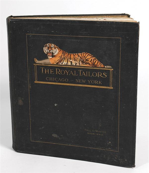 - The Royal Tailors Book with Ty Cobb, Walter Johnson and Christy Mathewson