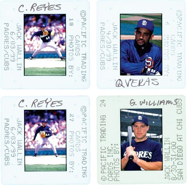 - 1980s-2000 San Diego Padres Original Negatives From Donruss Photographer (2900+ negs)
