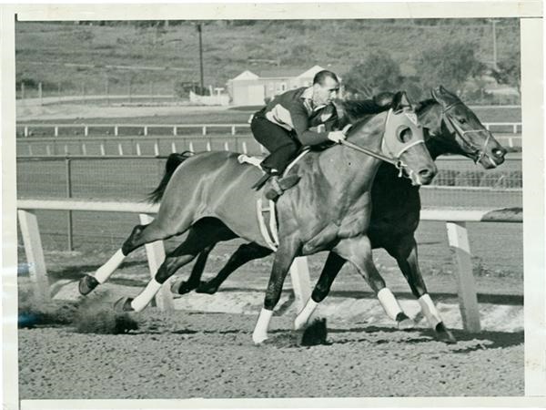 Horse Racing - Seabiscuit Gets Ready For $100,000 Handicap (1939)