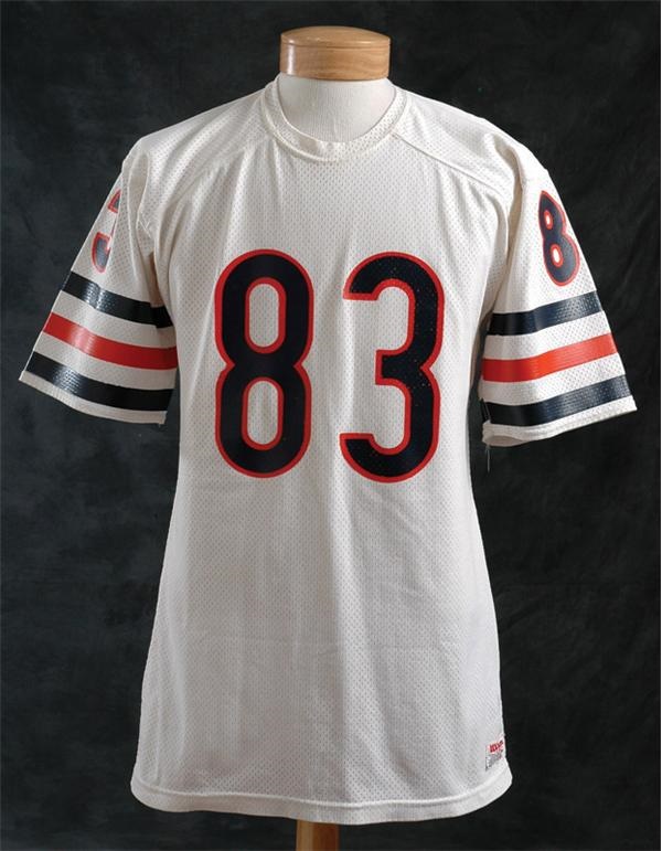 - 1983 Willie Gault Chicago Bears Game Worn Jersey