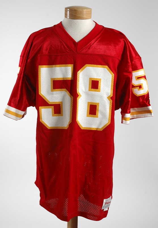 - Derrick Thomas and Christian Okoye Early 1990's Autographed Kanas City Chiefs Game Issued
