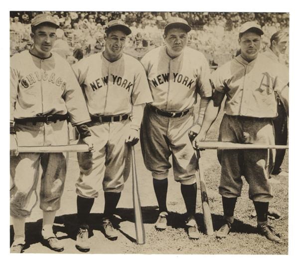 - 1934 All Stars (Ruth-Gehrig-Foxx-Simmons)