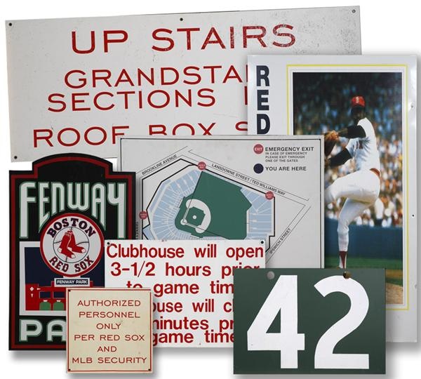 - Group of Signage From Fenway Park (7)