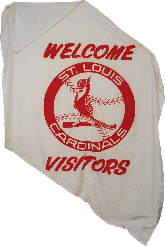 - Vintage St. Louis Cardinals Flag From Old Busch Stadium