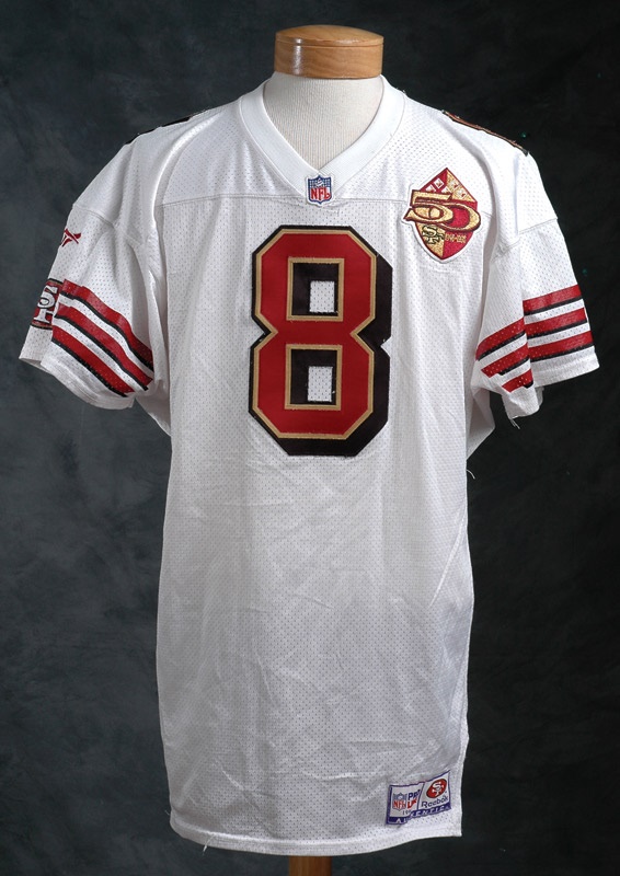 - 1996 Steve Young San Fransico Forty Niners Game Worn Jersey